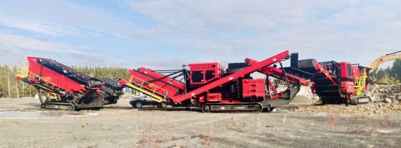Mining and mineral processing equipment supplied in the partner operations materials